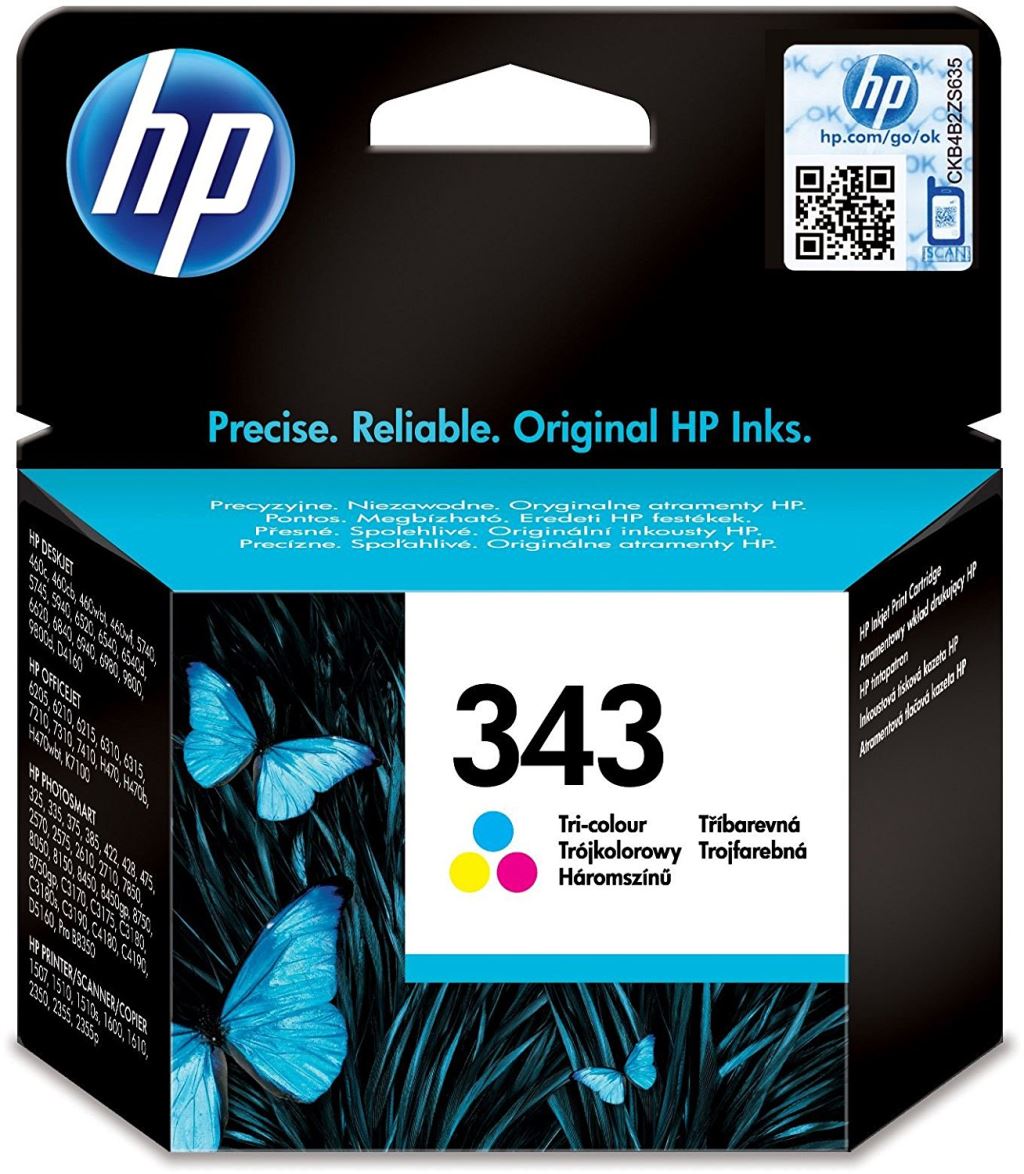 HP C8766EE színes patron (343)