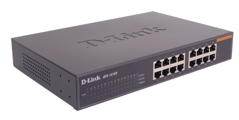 D-Link DES-1016D  10/100Mbps 16 portos switch