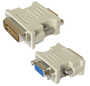 Gembird Cablexpert VGA -> DVI átalakító (A-DVI-VGA)