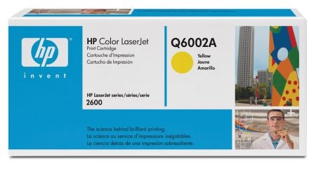 HP Q6002A sárga toner (124A)