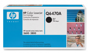 HP Q6470A fekete toner (501A)