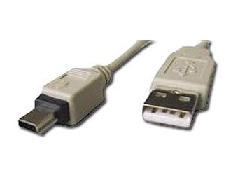 Gembird Cablexpert USB kábel>>USB Mini 5 pin  1.8m kábel (CC-USB2-AM5P-6)