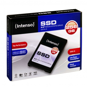 256GB Intenso SSD SATAIII 2,5" meghajtó (3812440)
