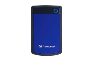 2TB  2.5" Transcend StoreJet 25H3 k&uuml;lső winchester USB 3.0 (TS2TSJ25H3B) &uuml;t&eacute;s&aacute;ll&oacute; feket-k&eacute;k