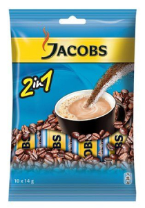 Jacobs 2in1 instant kávé stick 10x14g (7040564/46126200)