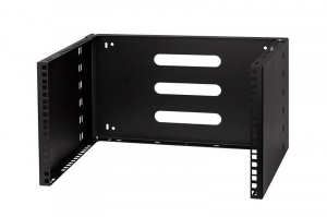 Stalflex rack szekrény keret  6U 19" 330mm fekete (WRH19-6U-330B)