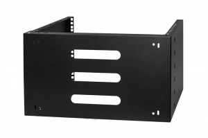Stalflex rack szekrény keret  6U 19" 330mm fekete (WRH19-6U-330B)