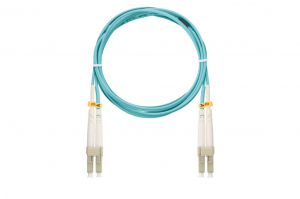 Nikomax LC-LC MM 50/125 OM3 duplex optikai patch k&aacute;bel 3m k&eacute;k (NMF-PC2M3C2-LCU-LCU-003)
