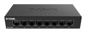 D-Link DGS-108GL/E 10/100/1000Mbps 8 portos switch