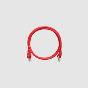 Nikomax Patch k&aacute;bel S/FTP, CAT6a, LSZH, 3m, piros