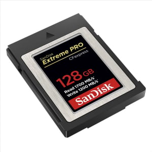 128GB CFexpress Sandisk Extreme Pro Type-B (SDCFE-128G-GN4NN/ 186485)