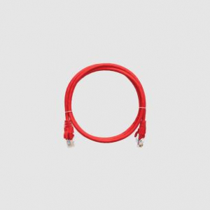 Nikomax Patch k&aacute;bel UTP, CAT6, LSZH, 3m, piros