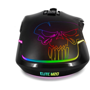 Spirit Of Gamer ELITE-M20 vezeték nélküli optikai Gaming egér fekete (S-EM20RF)