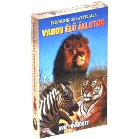 Vadon &eacute;lő &aacute;llatok ismeretterjesztő k&aacute;rtya (16255)