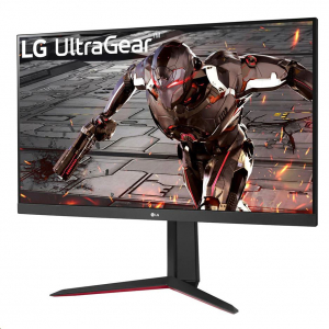 32" LG 32GN650-B LCD monitor fekete-piros