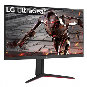 32" LG 32GN650-B LCD monitor fekete-piros