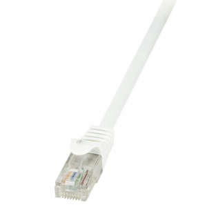 LogiLink EconLine U/UTP patch kábel CAT6 1.5m fehér, CP2041U