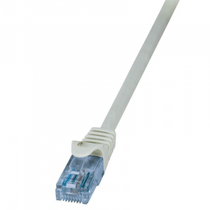 LogiLink CAT6A U/ UTP patch kábel 5 m szürke, CP3072U