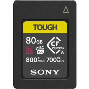 80GB Sony CEA-G CFexpress Type A memóriakártya (CEAG80T.SYM)