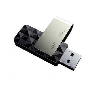 Pen Drive 256GB Silicon Power Blaze B30 fekete-ez&uuml;st USB 3.0 (SP256GBUF3B30V1K)