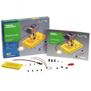 Elektronika k&iacute;s&eacute;rletező k&eacute;szlet, Franzis Verlag 65272, 14 &eacute;ves kort&oacute;l