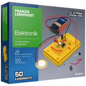 Elektronika k&iacute;s&eacute;rletező k&eacute;szlet, Franzis Verlag 65272, 14 &eacute;ves kort&oacute;l