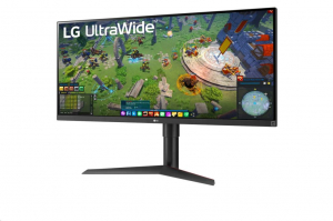 34" LG 34WP65G-B LCD monitor fekete-piros