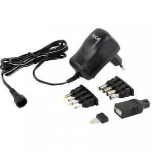 Univerzális hálózati adapter, dugasztápegység 3 - 12 V/DC 600mA, HyCell 1201-0005