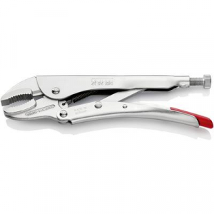 Markoló fogó, 250 mm, szorítási O henger 40 mm, 4 szög: 20 mm, 6 szög: 30 mm, Knipex 41 04 250