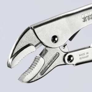 Markoló fogó, 250 mm, szorítási O henger 40 mm, 4 szög: 20 mm, 6 szög: 30 mm, Knipex 41 04 250