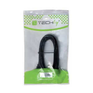 TECHly HDMI Csatlakozókábel [1x HDMI dugó - 1x HDMI dugó, C mini] 1.80 m Fekete