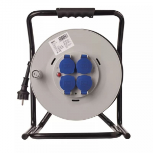 Emos P19220 Kábeldob gumi 4 aljzat 50m