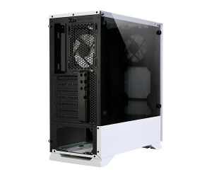 Zalman S5 White táp nélküli ablakos ház fehér