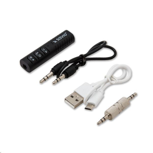 Savio TR-11/B Bluetooth audio adapter fekete