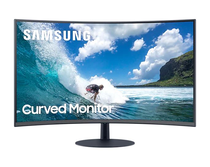 32" Samsung C32T550FDR ívelt LCD monitor (LC32T550FDRXEN)