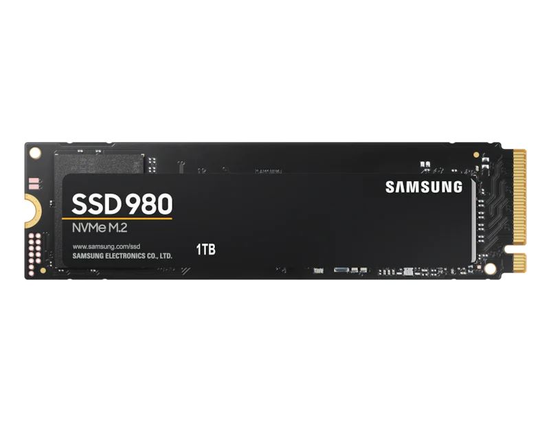 1TB Samsung 980 M.2 SSD meghajtó (MZ-V8V1T0BW) 3 év garanciával!