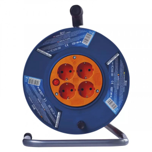 EMOS P09220 eloszt&oacute; 4 aljzat 20m k&eacute;k