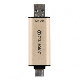 Pen Drive 512GB Transcend JetFlash 930C USB 3.2 3.2 Gen1 / 3.1 Gen1 Type-C arany (TS512GJF930C)