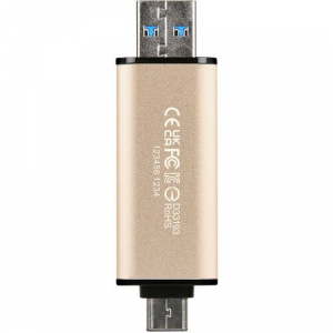 Pen Drive 512GB Transcend JetFlash 930C USB 3.2 3.2 Gen1 / 3.1 Gen1 Type-C arany (TS512GJF930C)