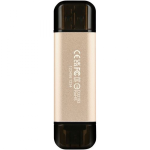 Pen Drive 512GB Transcend JetFlash 930C USB 3.2 3.2 Gen1 / 3.1 Gen1 Type-C arany (TS512GJF930C)