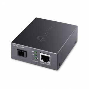 TP-Link TL-FC311A-20 10/100/1000Mbps Gigabit WDM Media Converter