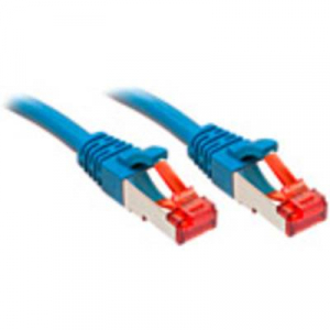RJ45 Hálózat Csatlakozókábel CAT 6 S/FTP 15.00 m Kék LINDY