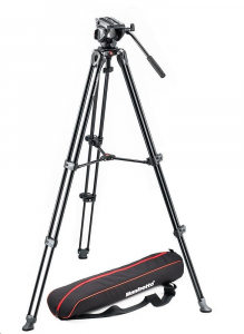 Manfrotto MVK500AM fluid fej + alu állvány