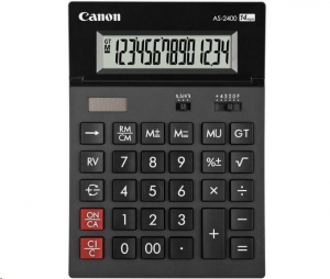 Canon AS-2400 kézi számológép fekete (4585B001)