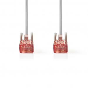 Nedis Cat 6 kábel | RJ45 (8P8C) dugasz-RJ45 (8P8C) dugasz, UTP, 15.0 m, szürke