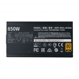 Cooler Master MWE Gold 850 V2 850W moduláris tápegység (MPE-8501-AFAAG-EU)