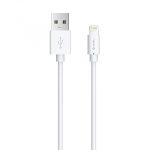 Devia Apple Iphone Lightning USB adat- és töltőkábel 2m fehér