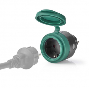 Nedis RF csatlakozó Kültéri 2300W (RFPO110FBK)