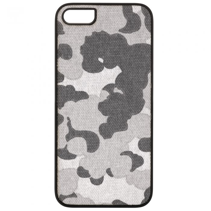 Ikins K1345J iPhone 6/6S szövet borítású tok Silver Camouflage - ezüst terepmintás (1226435)