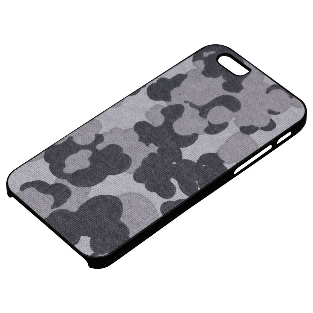 Ikins K1345J iPhone 6/6S szövet borítású tok Silver Camouflage - ezüst terepmintás (1226435)